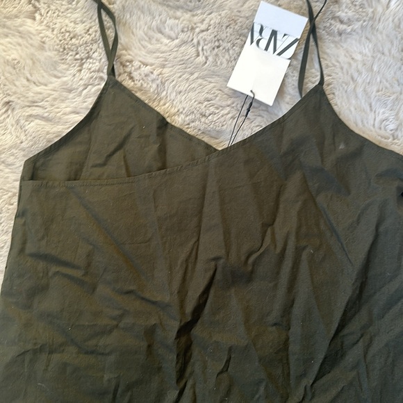 NWT ZARA SPAGHETTI STRAP TOP - Picture 2 of 5